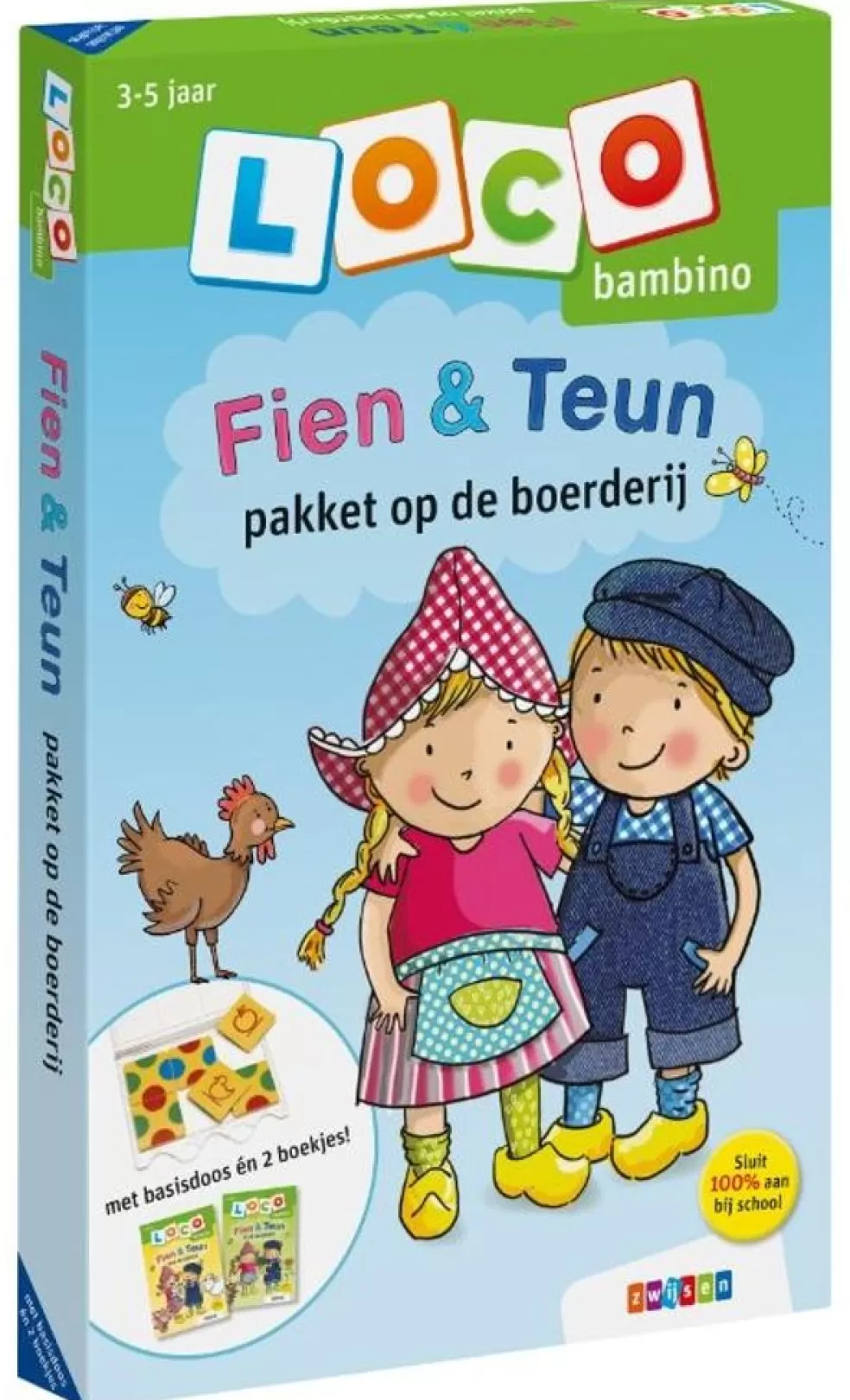 Loco Sinterklaas Cadeau 5 - 6 Jaar* Pakket - Fien & Teun Op De Boerderij (Bambino)