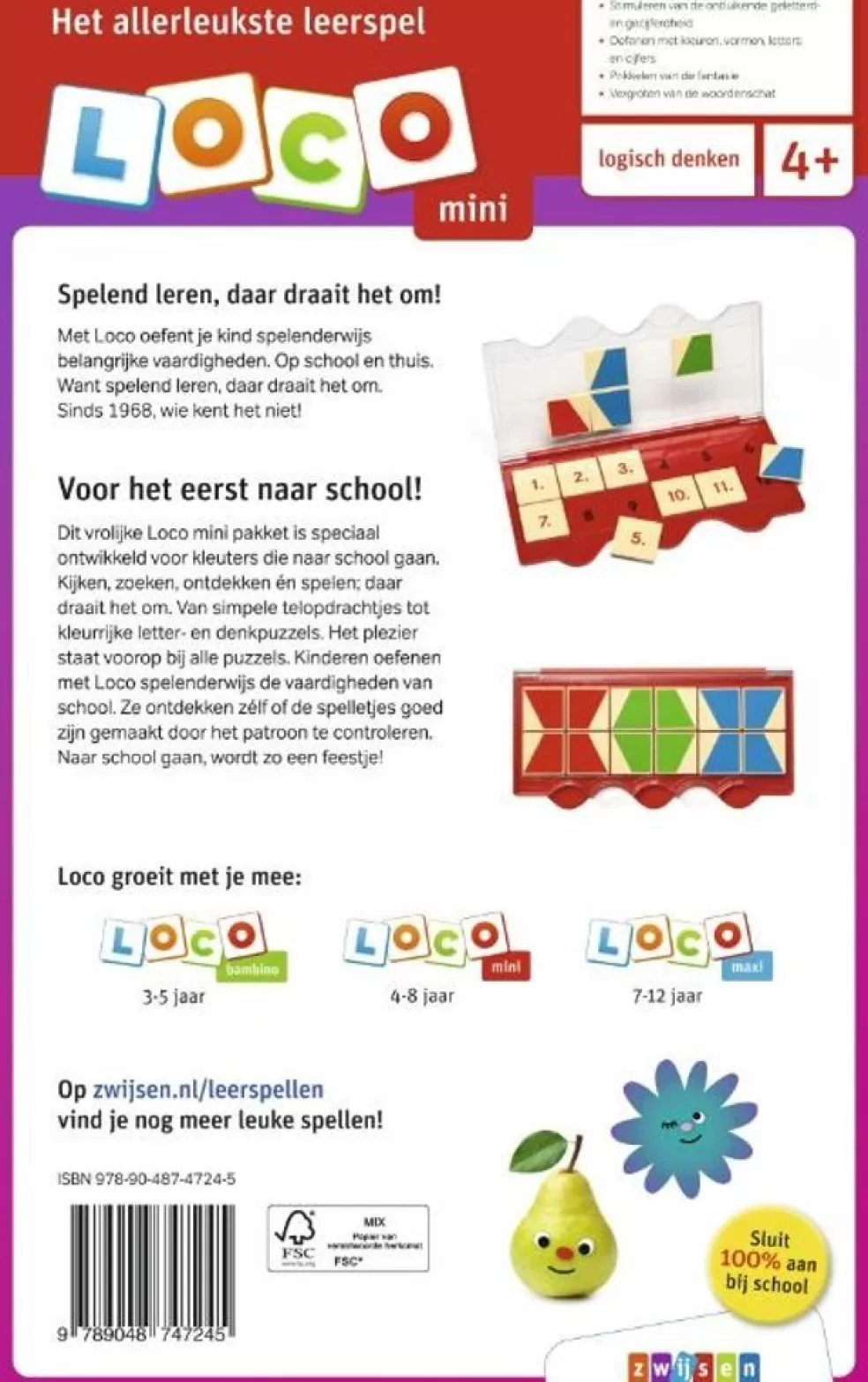 Loco Sinterklaas Cadeau 5 - 6 Jaar* Pakket - Ik Ga Naar De Kleuterschool (Mini)