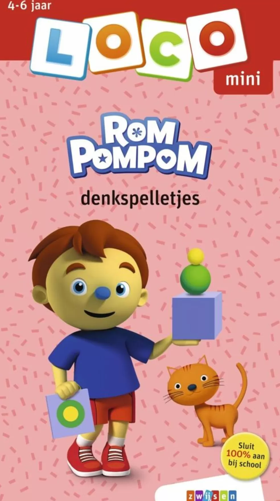 Loco Sinterklaas Cadeau 5 - 6 Jaar* Rompompom - Denkspelletjes (Mini)