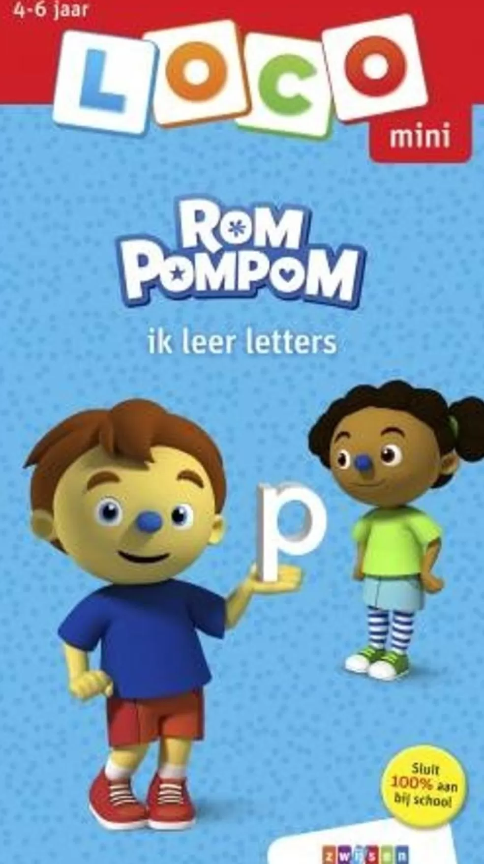 Loco Sinterklaas Cadeau 7 - 8 Jaar* Rompompom - Ik Leer Letters (Mini)