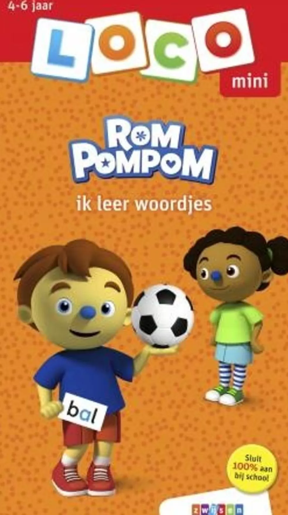 Loco Sinterklaas Cadeau 7 - 8 Jaar* Rompompom - Ik Leer Woordjes (Mini)