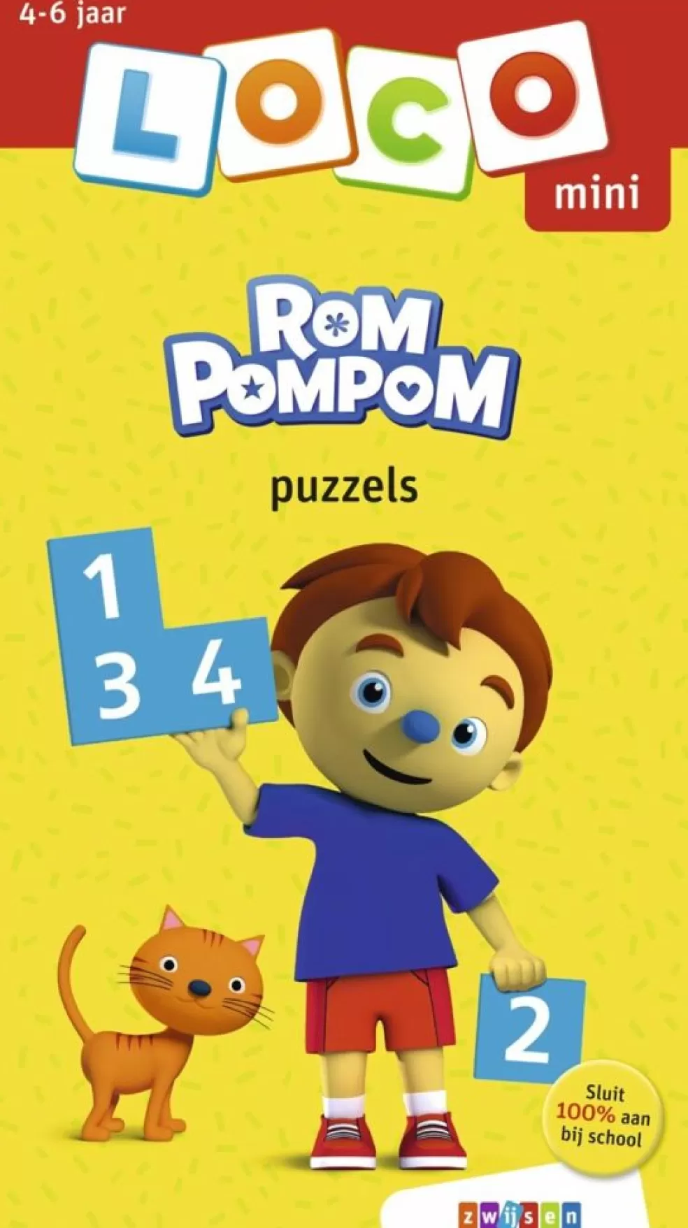 Loco Sinterklaas Cadeau 5 - 6 Jaar* Rompompom - Puzzels (Mini)