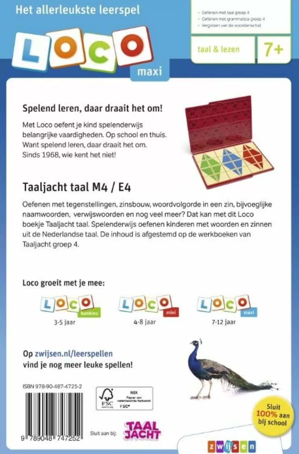 Loco Sinterklaas Cadeau 9 - 10 Jaar* Taaljacht - Taal M4/E4 (Maxi)