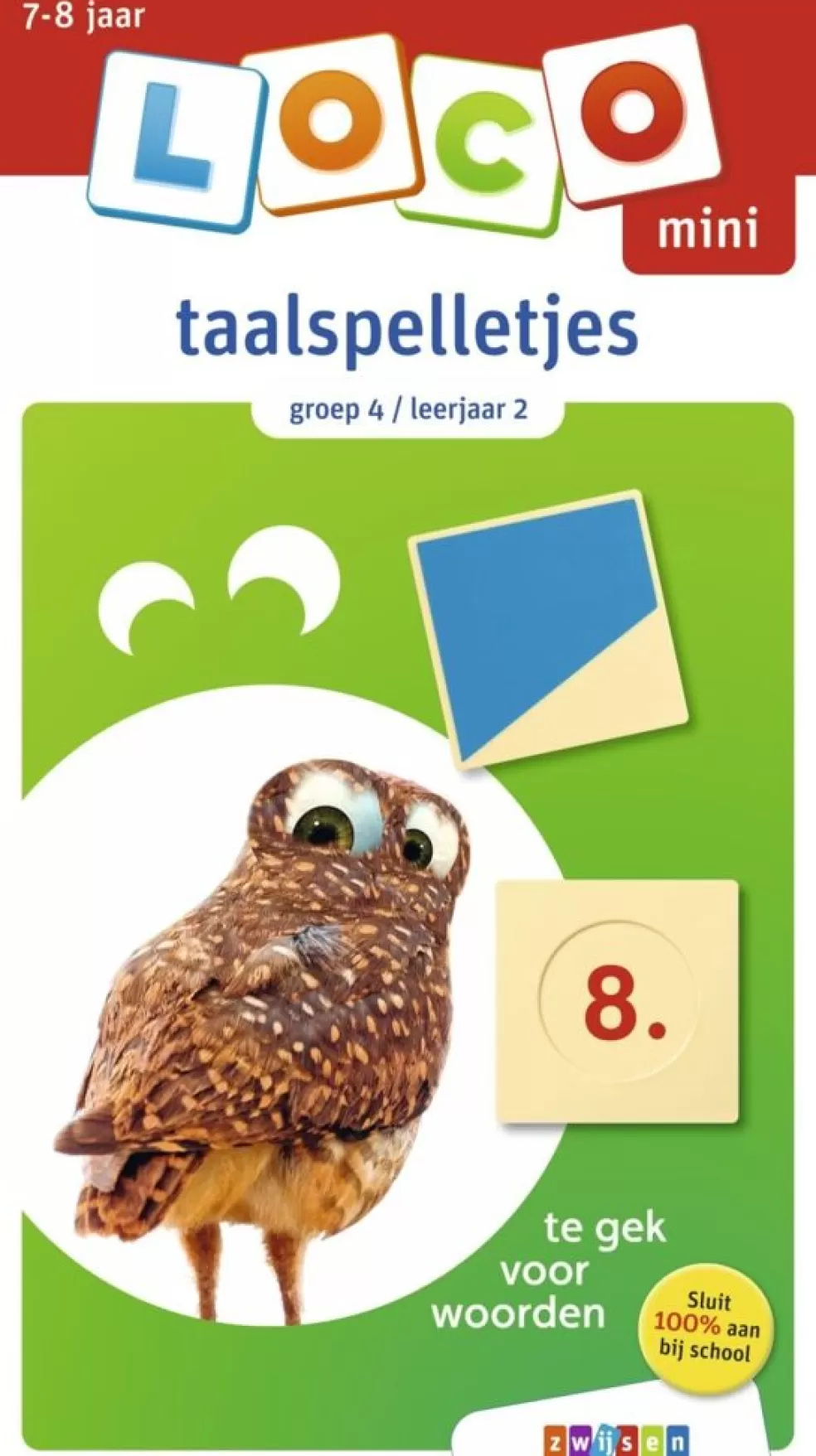 Loco Sinterklaas Cadeau 7 - 8 Jaar* Taalspelletjes – Groep 4 Leerjaar 2 (Mini)