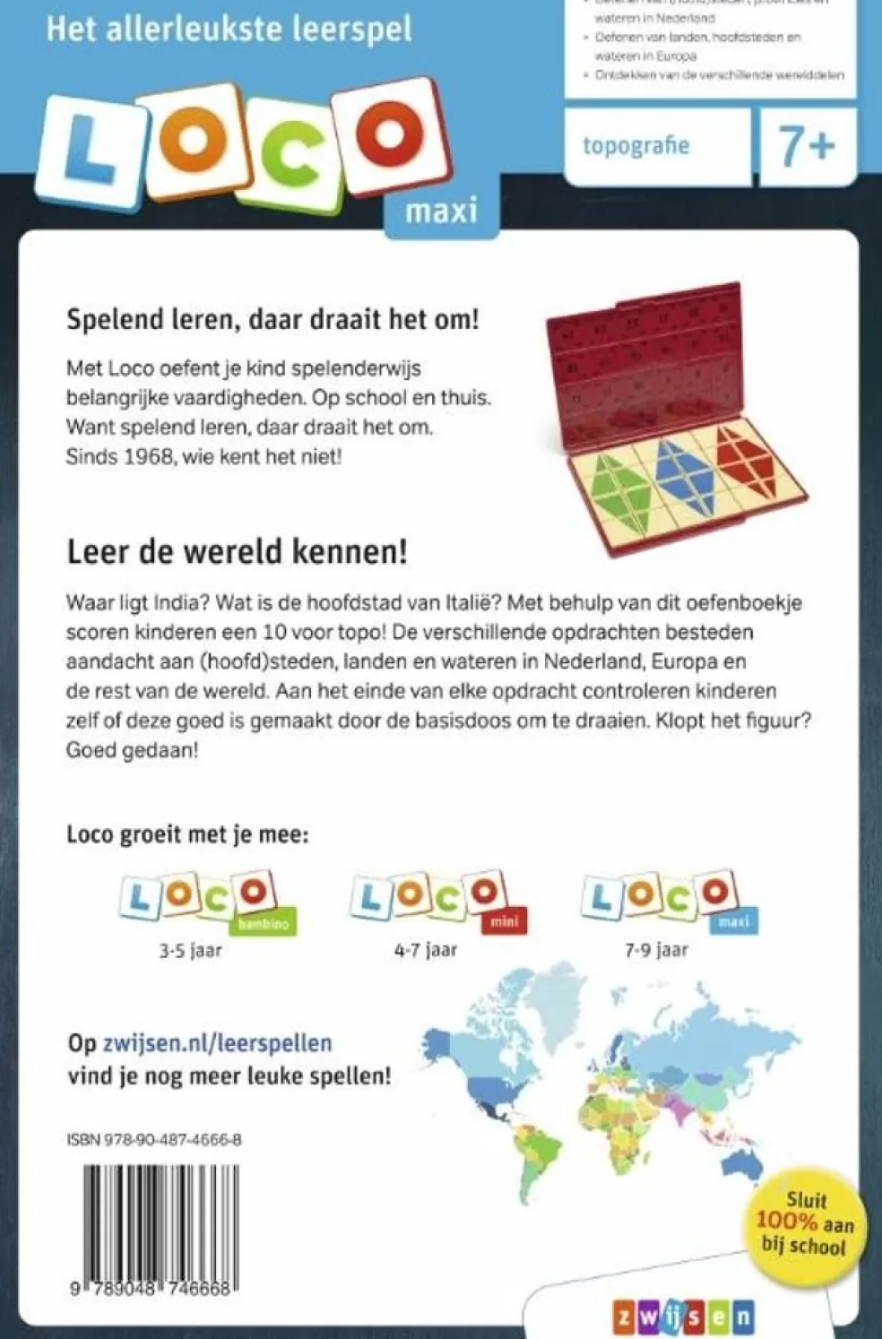 Loco Sinterklaas Cadeau 11 - 12 Jaar* Topografie (Maxi)