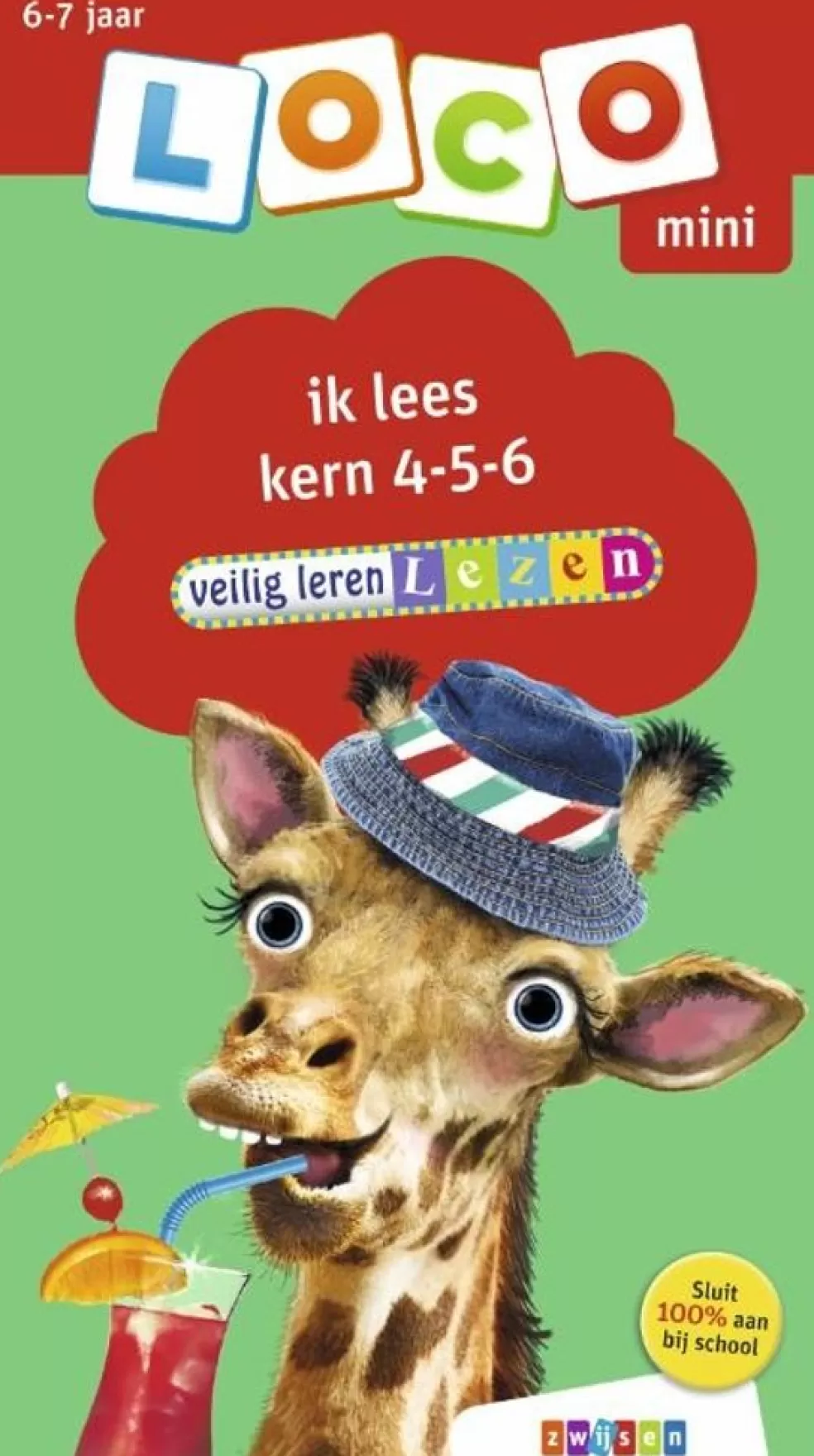 Loco Sinterklaas Cadeau 7 - 8 Jaar* Veilig Leren Lezen - Ik Lees Kern 4,5,6 (Mini)