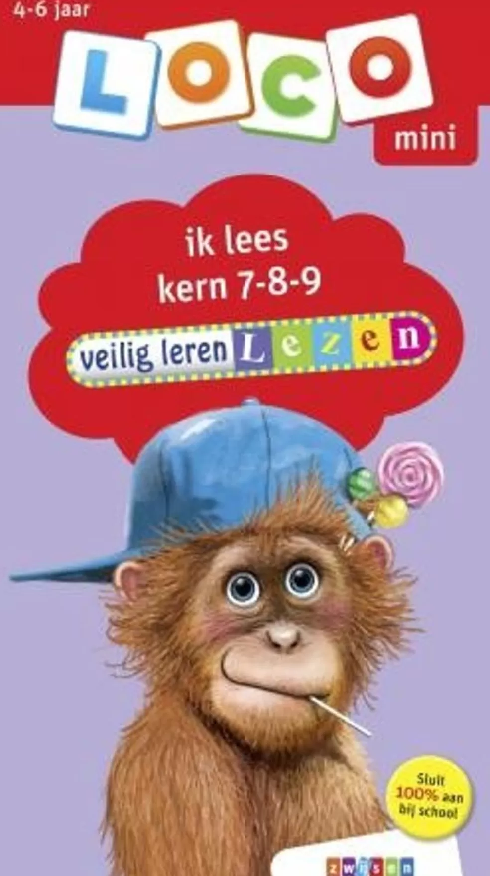 Loco Sinterklaas Cadeau 7 - 8 Jaar* Veilig Leren Lezen - Ik Lees Kern 7,8,9 (Mini)