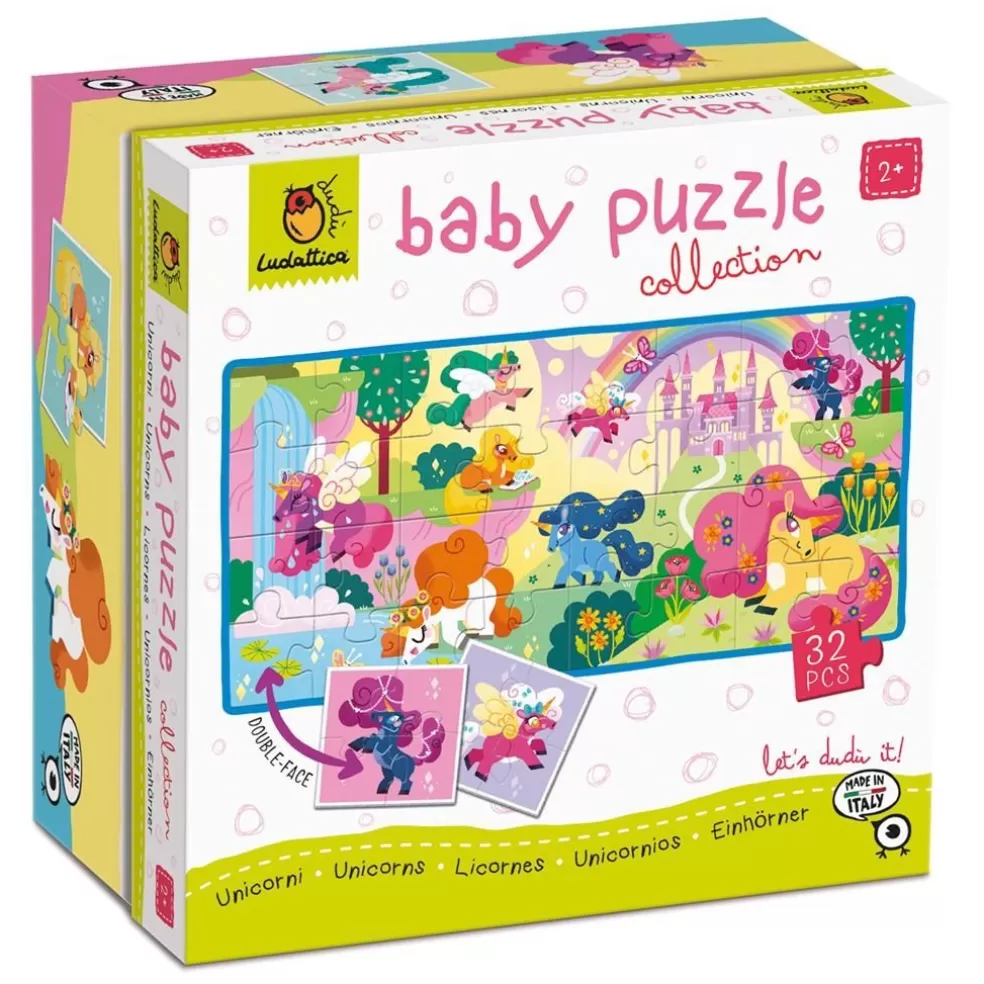 Ludattica Sinterklaas Cadeau 5 - 6 Jaar* Baby Puzzel - Eenhoorns (32 Stukken)