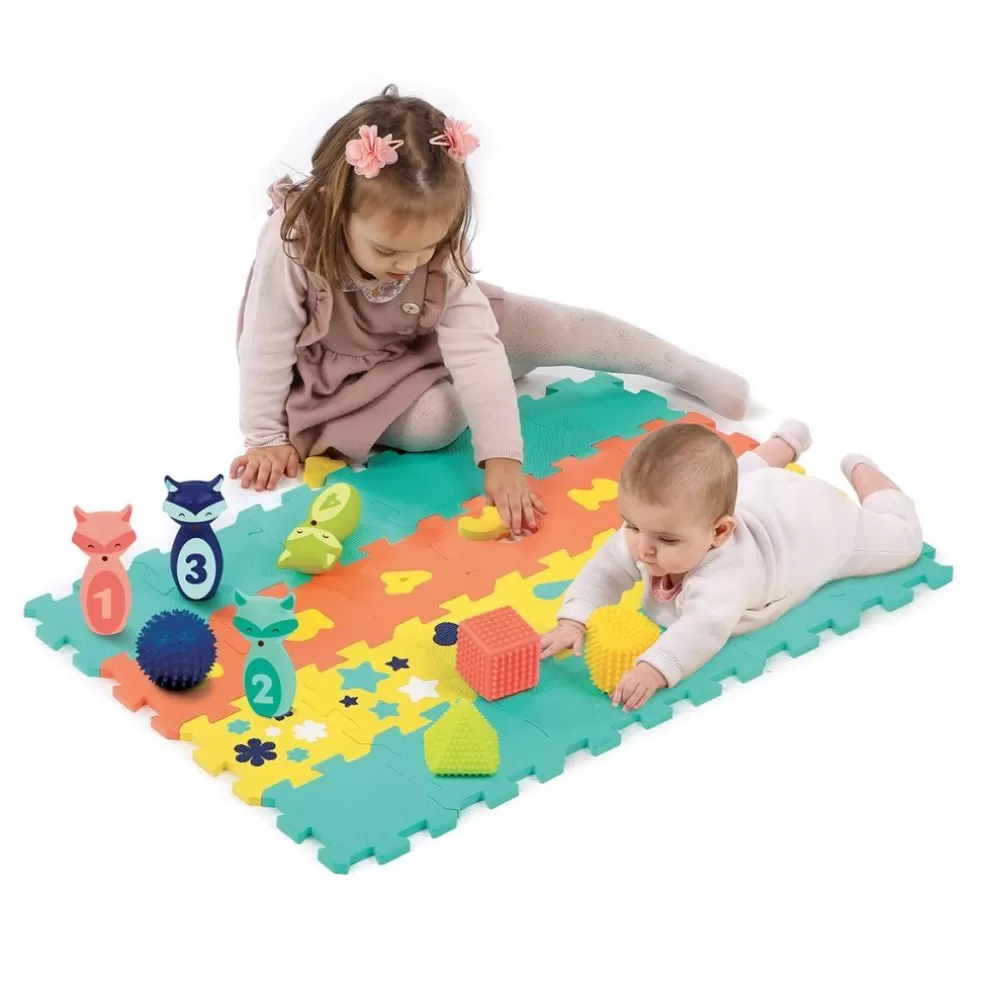 Ludi Sinterklaas Cadeau 5 - 6 Jaar* Sensorisch Speelgoed - Activiteitenset: Foamtegels, Kegels En Vormen