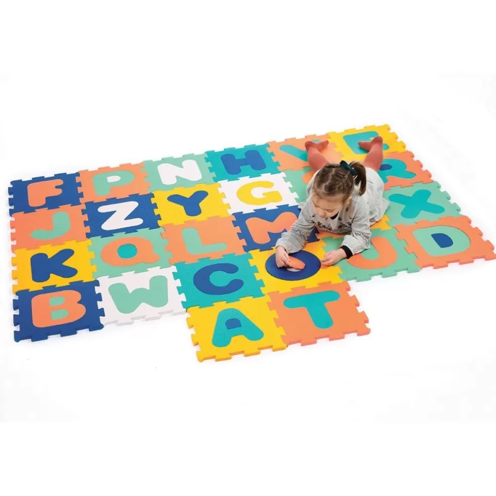 Ludi Sinterklaas Cadeau 3 - 4 Jaar* Sensorisch Speelgoed - Foamtegels - Letters (26 Stuks)