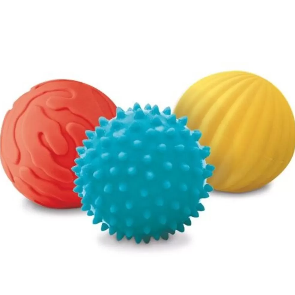 Ludi Sinterklaas Cadeau 3 - 4 Jaar* Sensorische Ballen - 3 Verschillende Ballen 8 Cm