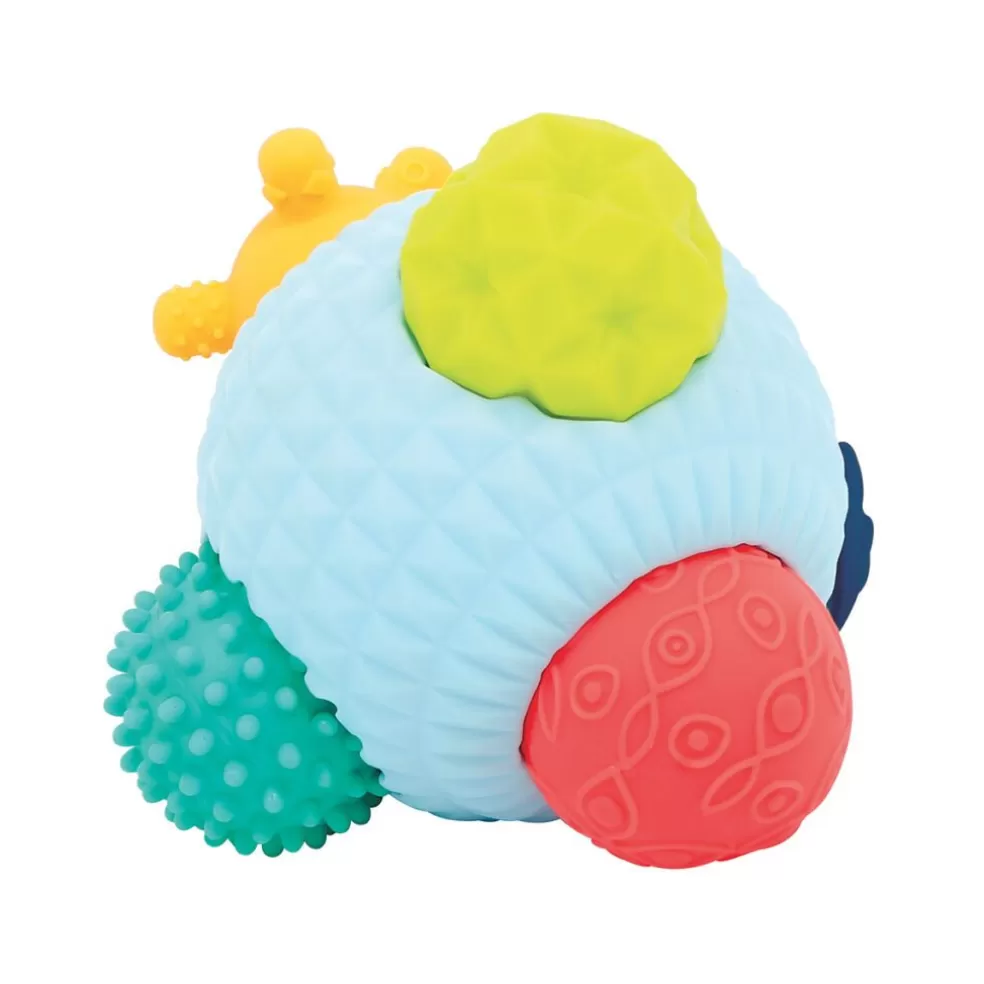 Ludi Sinterklaas Cadeau 3 - 4 Jaar* Sensorische Puzzelbal - 5 Ballen 6,5 Cm, Grote Bal 12Cm