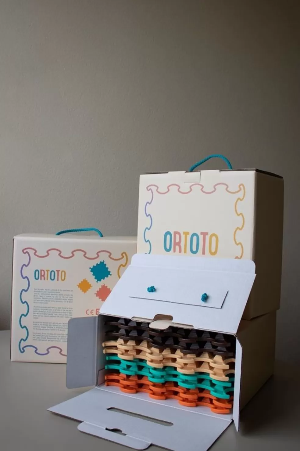 Ortoto Sinterklaas Cadeau 5 - 6 Jaar* Sensorische Matten - Kleine Piramiden (8 Stuks)