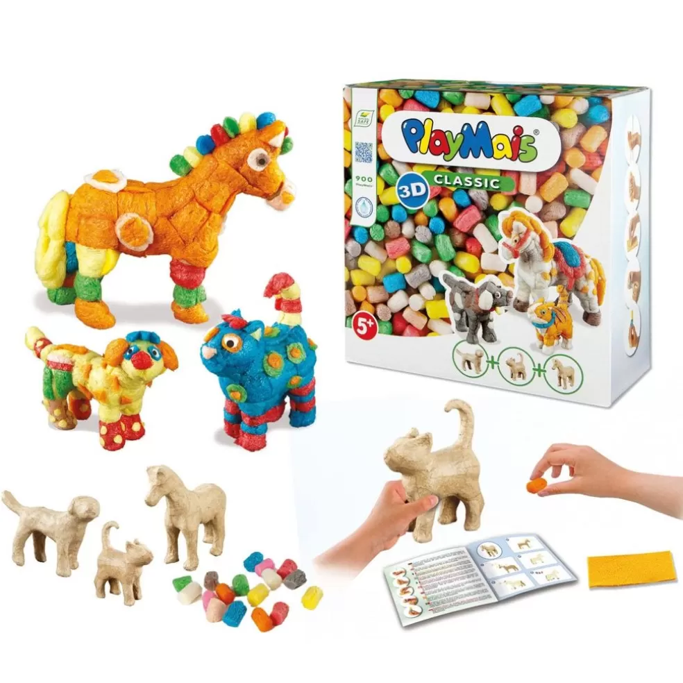 PlayMais Sinterklaas Cadeau 7 - 8 Jaar* 3D - Huisdieren