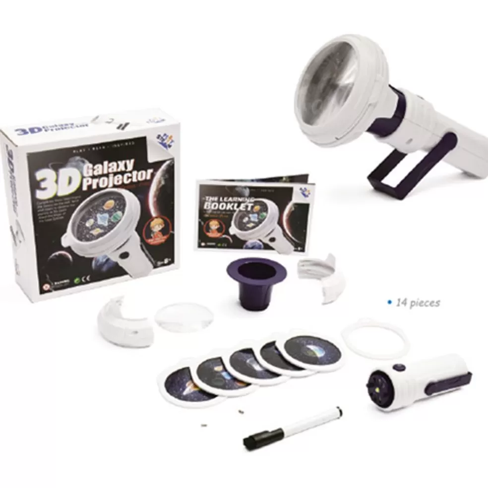 PlaySTEAM Sinterklaas Cadeau 11 - 12 Jaar* Experimenten Set - 3D Heelal Projector