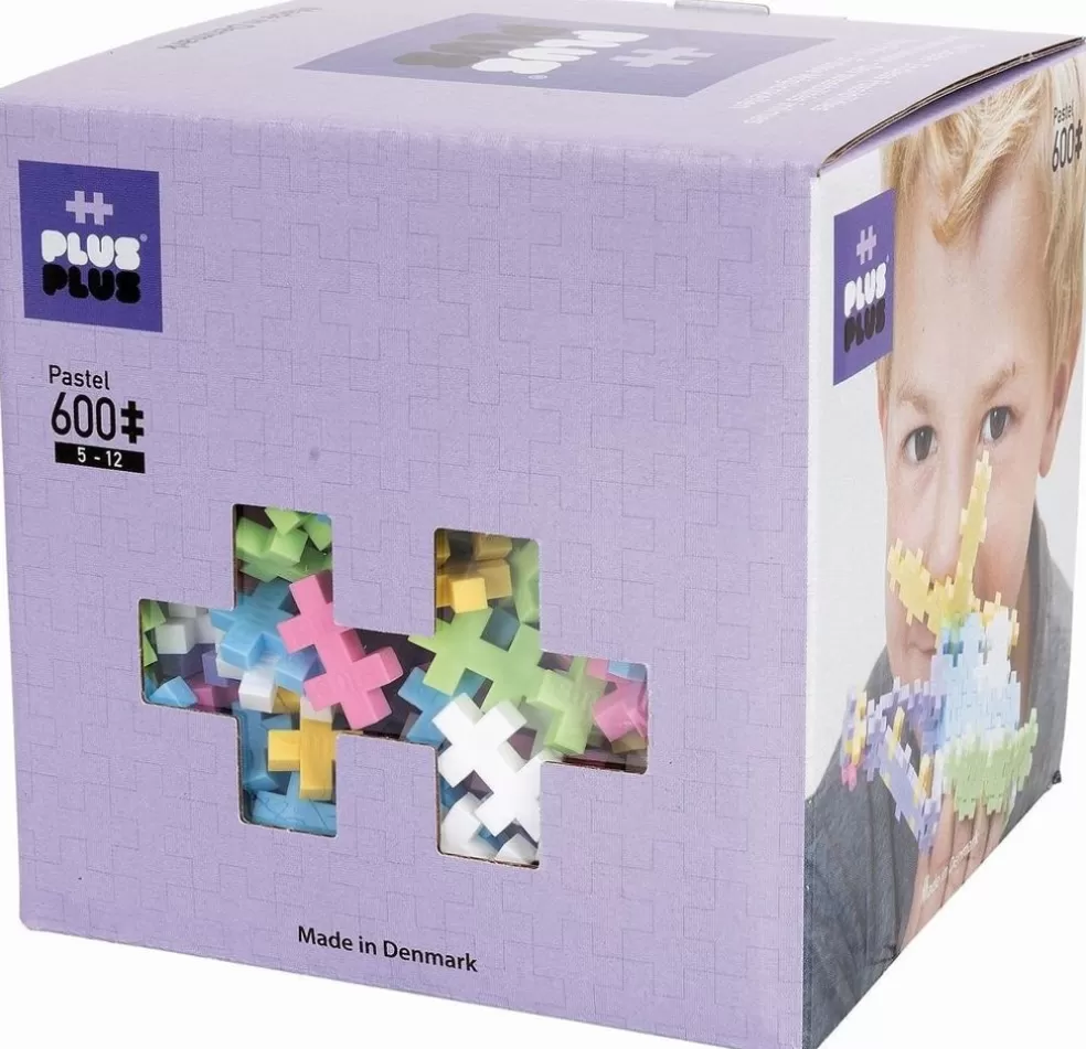 Plus-Plus Sinterklaas Cadeau 11 - 12 Jaar* Mini Basic - Pastel - 600 Stuks