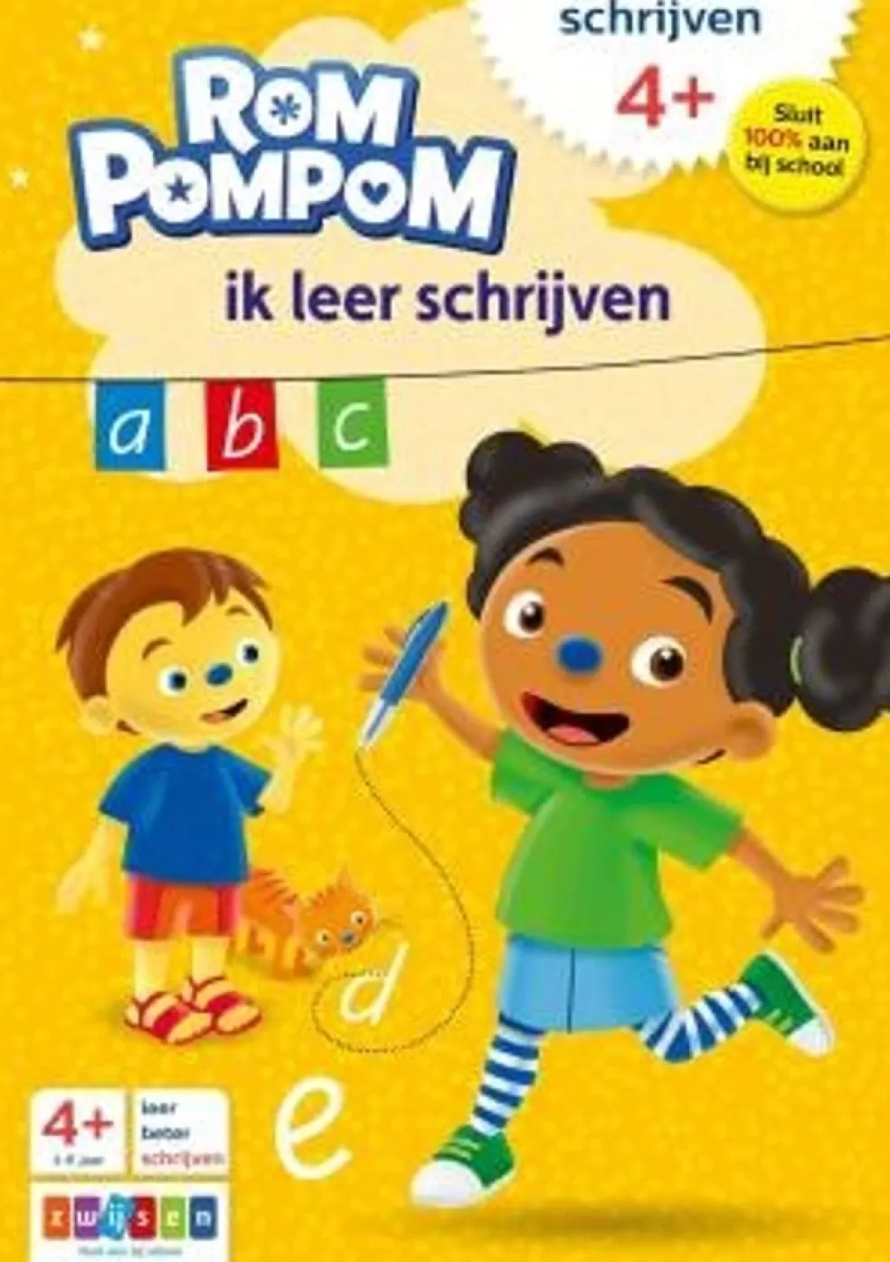 Rompompom Sinterklaas Cadeau 7 - 8 Jaar* Ik Leer Schrijven