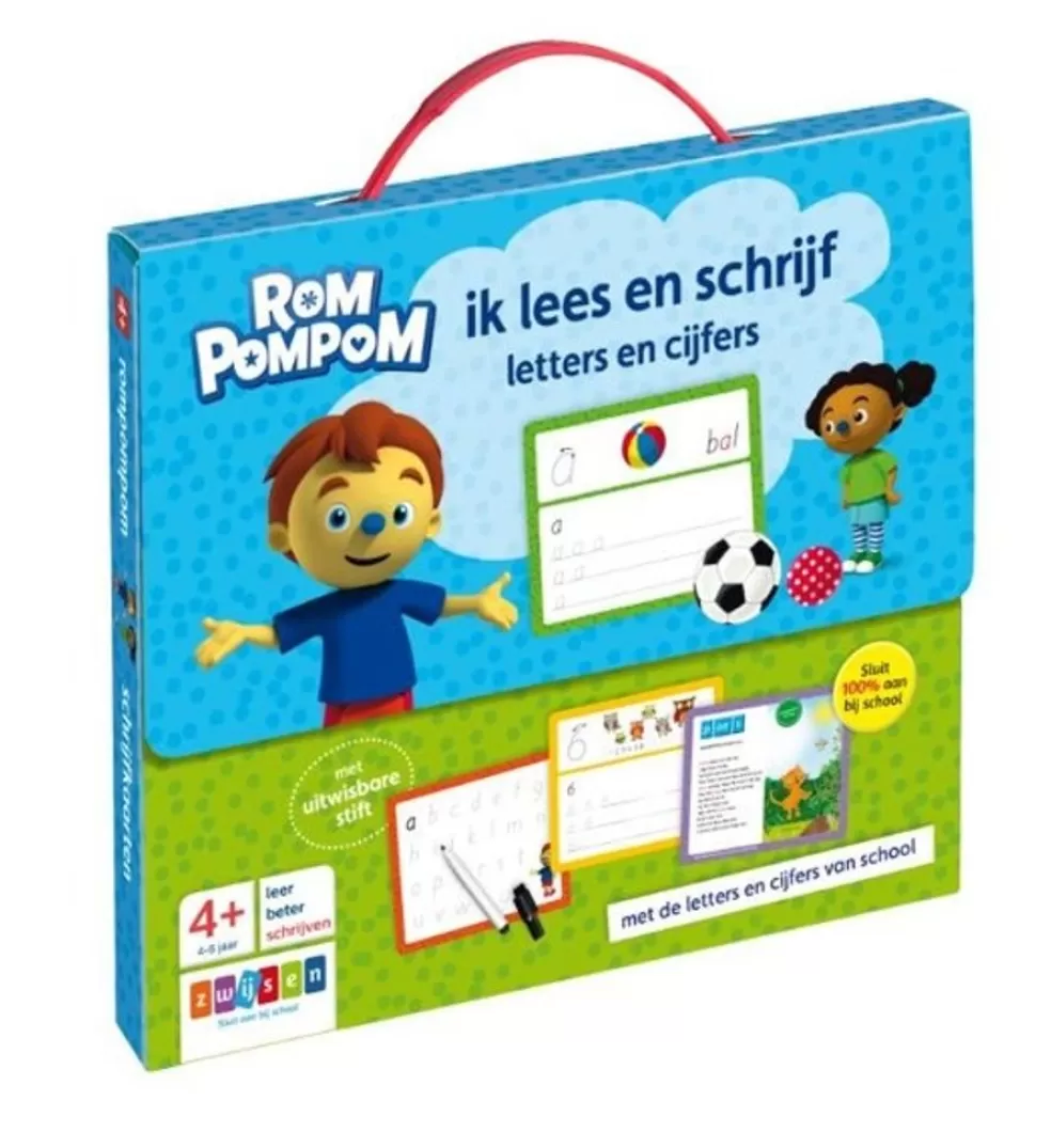 Rompompom Sinterklaas Cadeau 7 - 8 Jaar* Ik Lees En Schrijf Letters En Cijfers