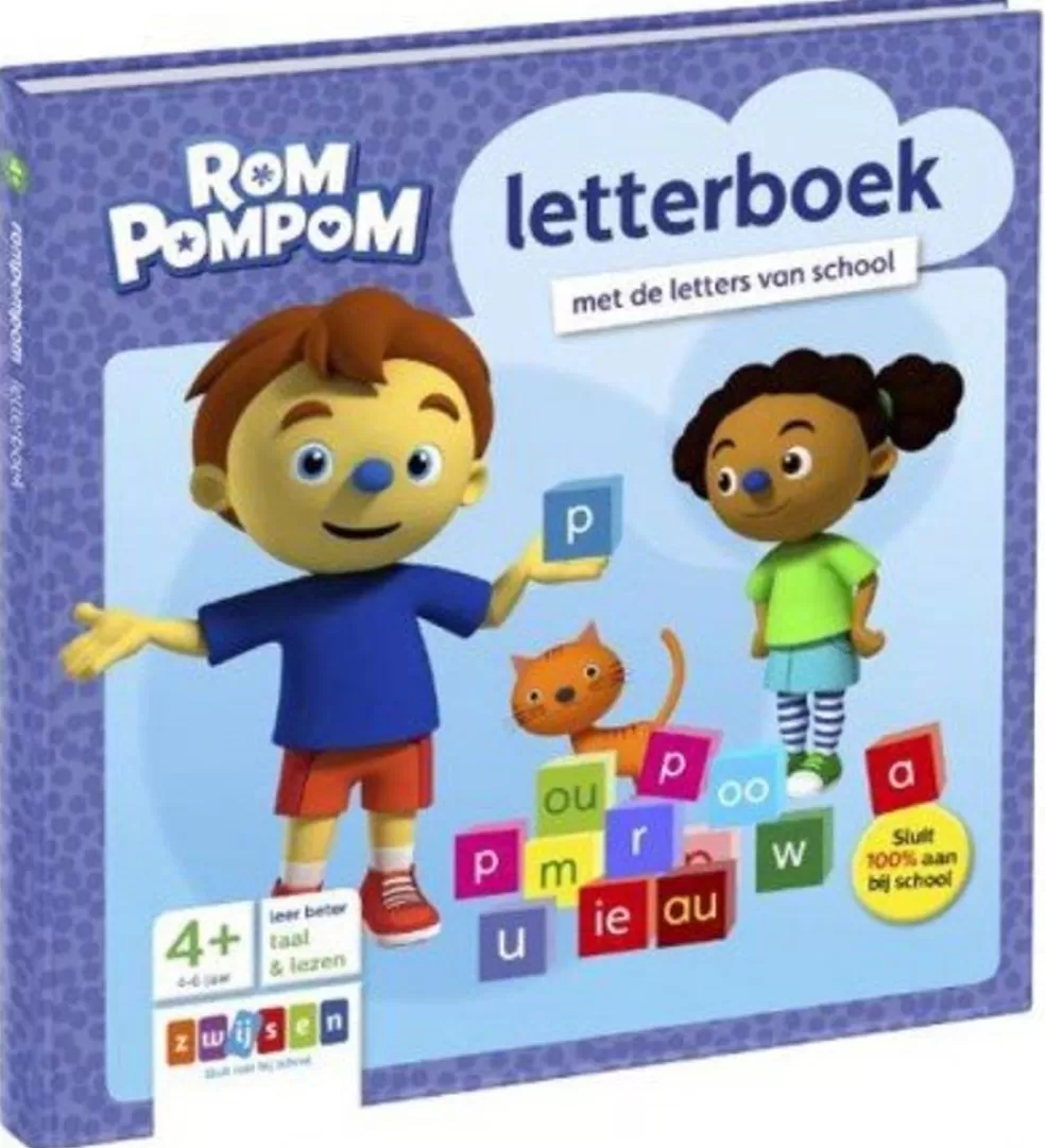 Rompompom Sinterklaas Cadeau 7 - 8 Jaar* Letterboek