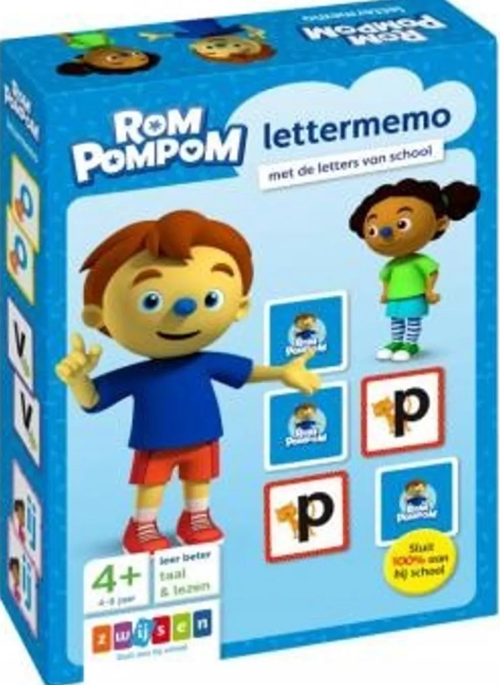 Rompompom Sinterklaas Cadeau 7 - 8 Jaar* Lettermemo