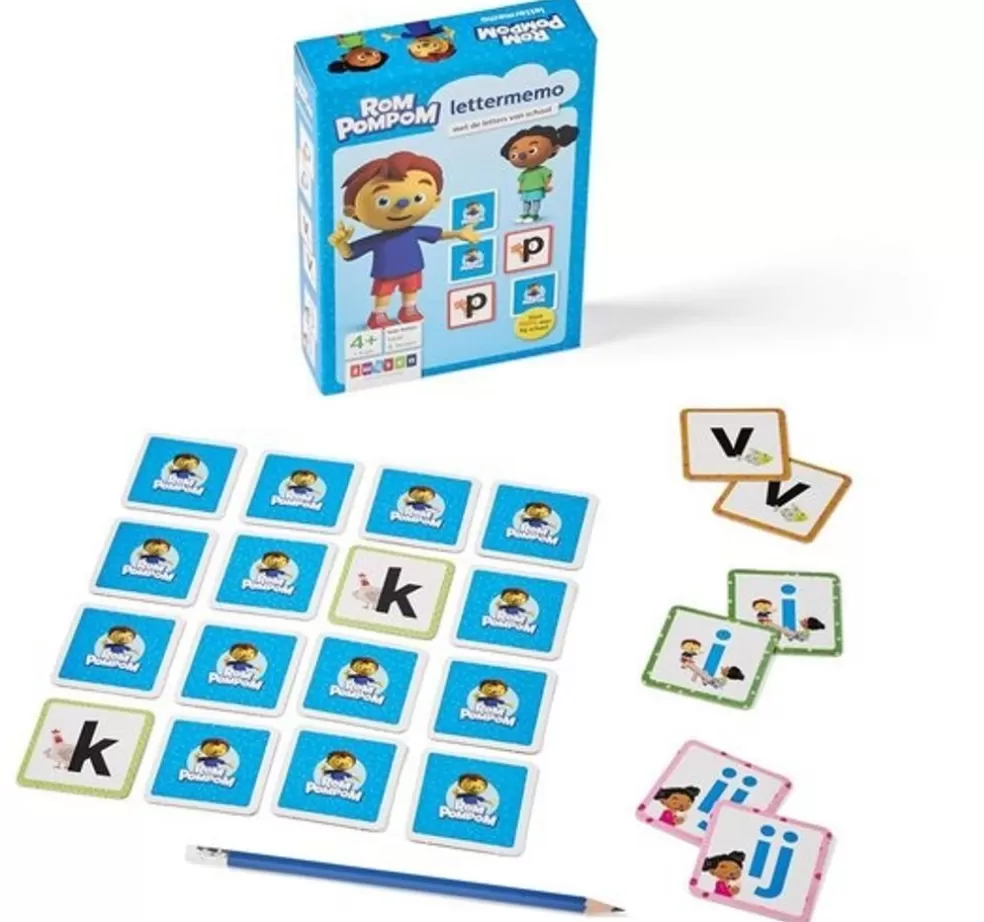 Rompompom Sinterklaas Cadeau 7 - 8 Jaar* Lettermemo