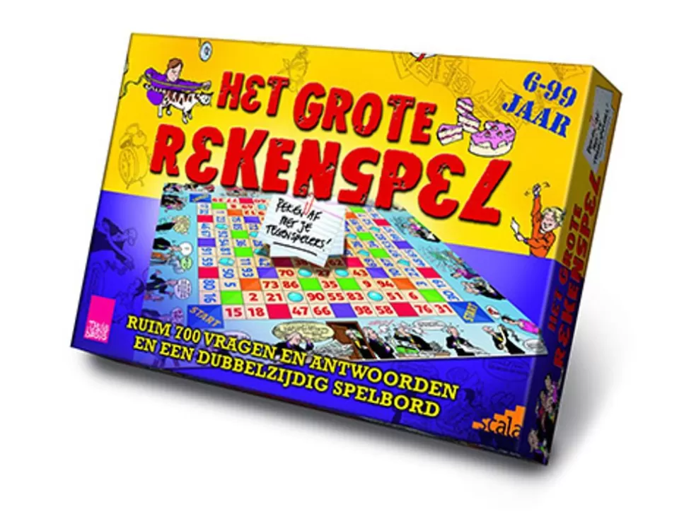 Scala Sinterklaas Cadeau 9 - 10 Jaar* Het Grote Rekenspel