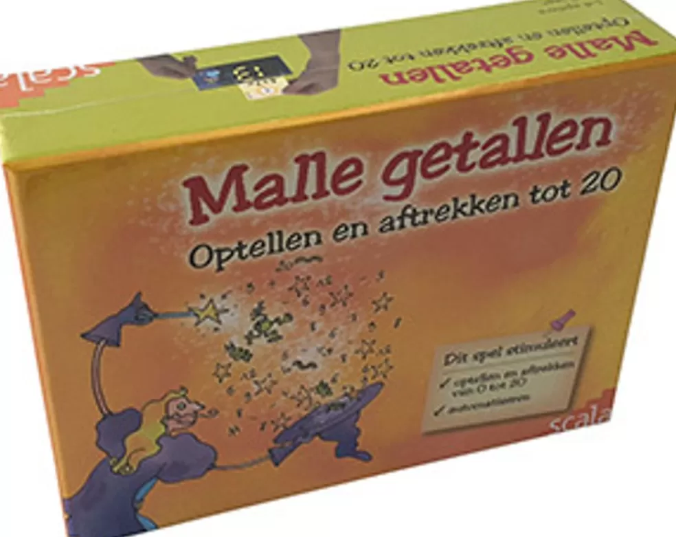 Scala Sinterklaas Cadeau 7 - 8 Jaar* Malle Getallen - Optellen En Aftrekken Tot 20