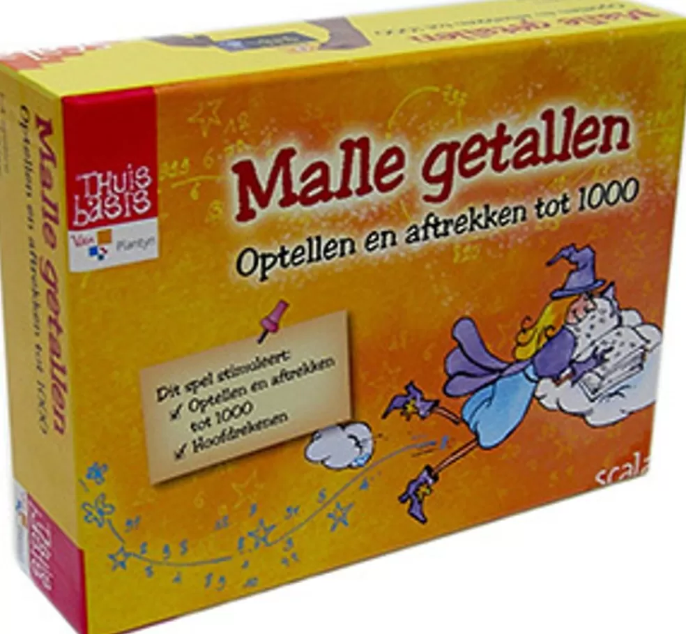 Scala Sinterklaas Cadeau 11 - 12 Jaar* Malle Getallen, Optellen En Aftrekken Tot 1000