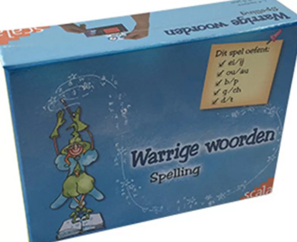 Scala Sinterklaas Cadeau 9 - 10 Jaar* Warrige Woorden - Spelling