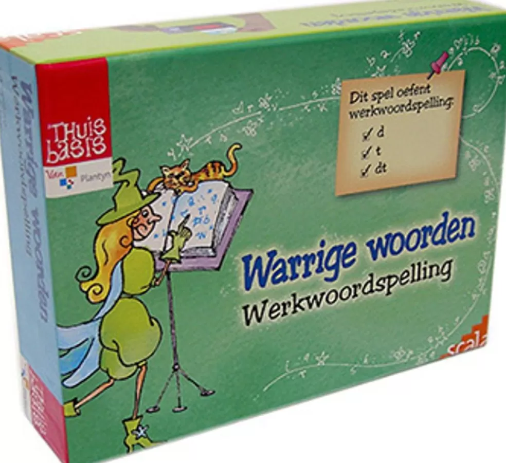 Scala Sinterklaas Cadeau 9 - 10 Jaar* Warrige Woorden - Werkwoordspelling