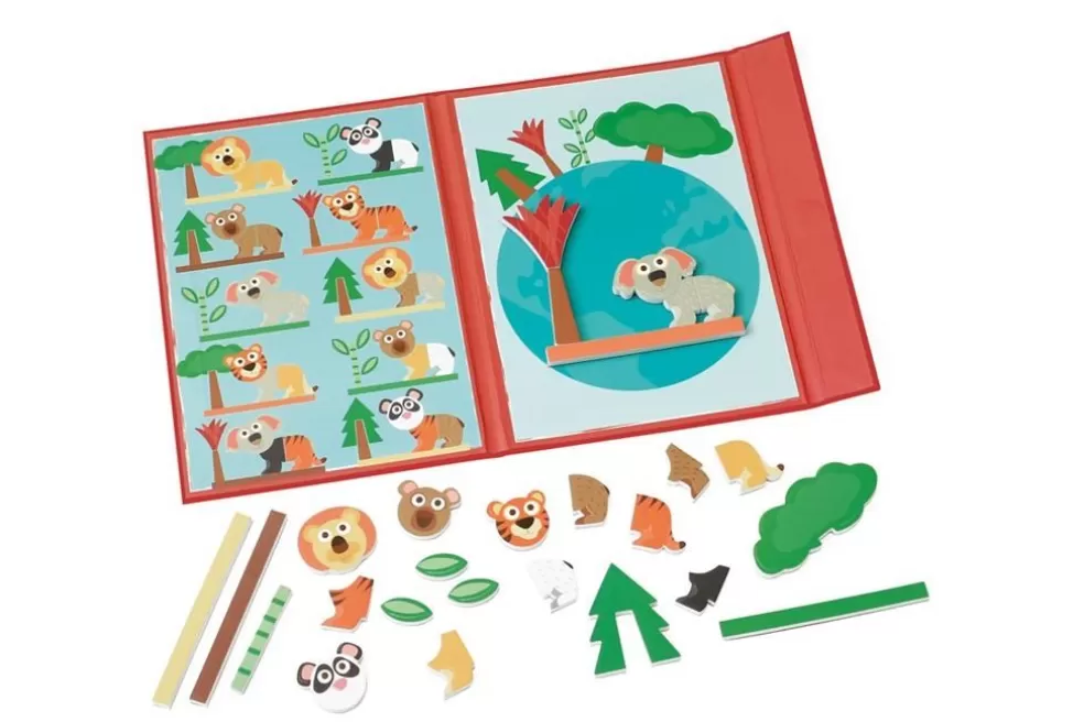 Scratch Sinterklaas Cadeau 9 - 10 Jaar* Magneetpuzzel - Mix & Match Dierenwereld