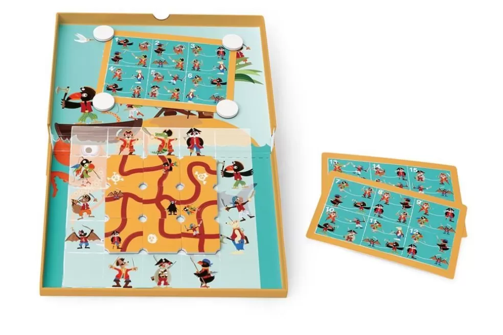 Scratch Sinterklaas Cadeau 9 - 10 Jaar* Magneetpuzzel - Piraten Doolhof