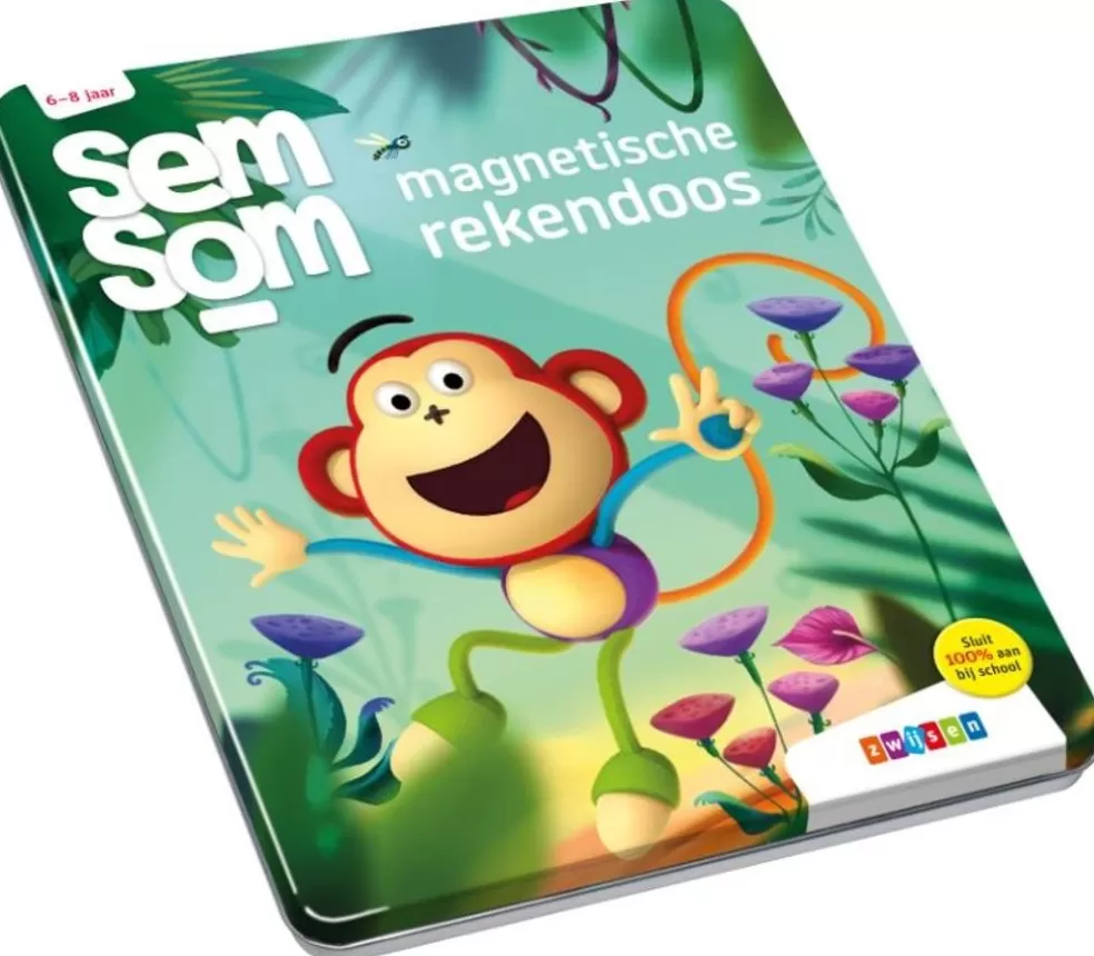 Semsom Sinterklaas Cadeau 5 - 6 Jaar* Magnetische Rekendoos