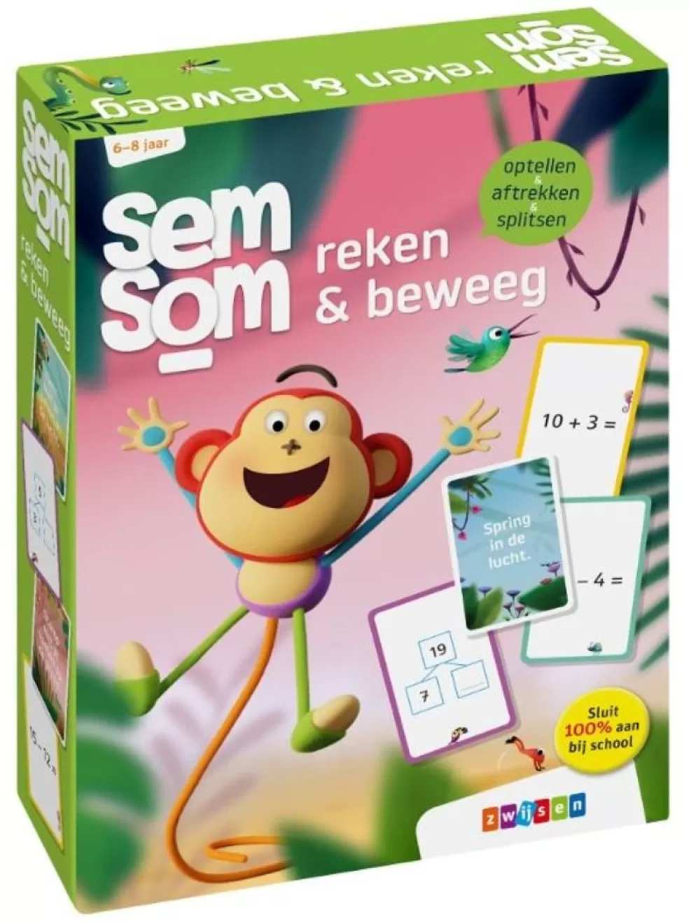 Semsom Sinterklaas Cadeau 7 - 8 Jaar* Reken & Beweeg – 6-8 Jaar