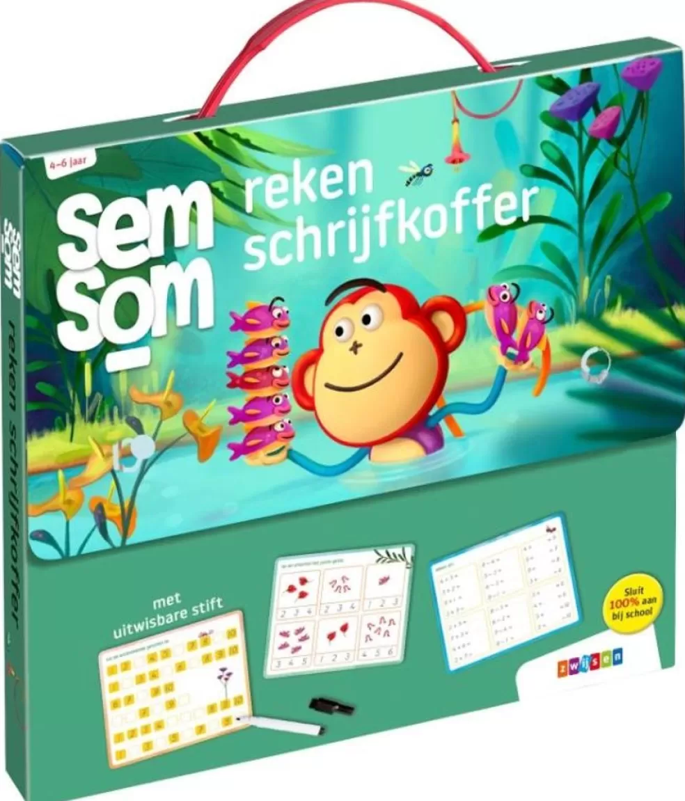 Semsom Sinterklaas Cadeau 7 - 8 Jaar* Reken En Schrijfkoffer