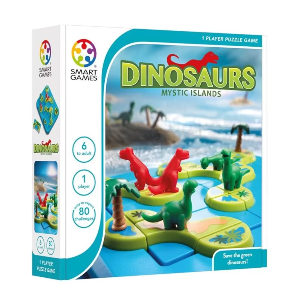 SmartGames Sinterklaas Cadeau 11 - 12 Jaar* Dinosaurs Mystic Islands