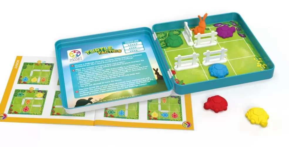 SmartGames Sinterklaas Cadeau 7 - 8 Jaar* Magnetische Reisspel - Turtle Tactics