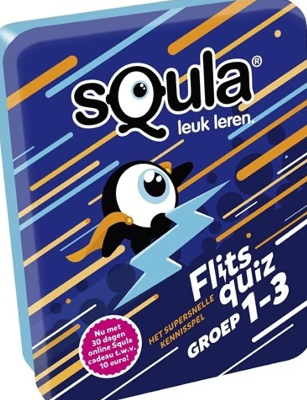 SQula Sinterklaas Cadeau 7 - 8 Jaar* Flitsquiz, Groep 1 T/M 3, Het Supersnelle Kennisspel