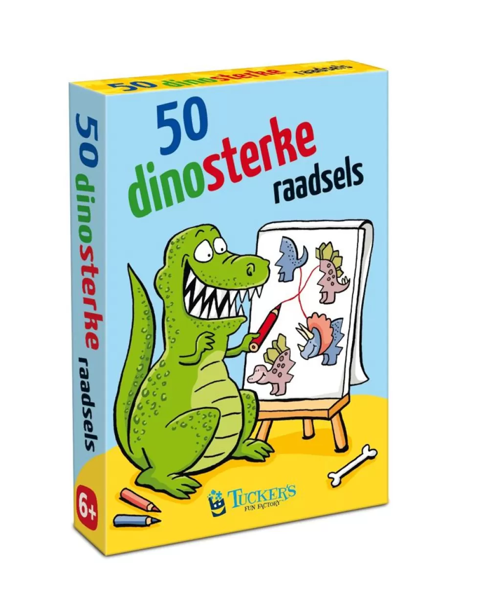 TFF Sinterklaas Cadeau 11 - 12 Jaar* 50 Dinosterke Raadsels