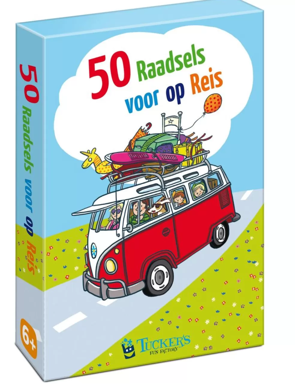 TFF Sinterklaas Cadeau 11 - 12 Jaar* 50 Raadsels Voor Op Reis