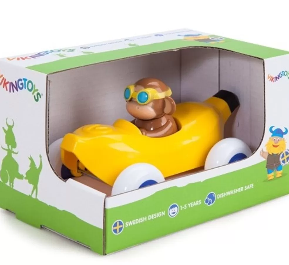 Viking Toys Sinterklaas Cadeau 5 - 6 Jaar* Raceauto - Banaan