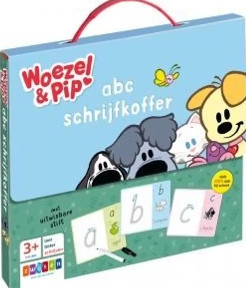 Woezel & Pip Sinterklaas Cadeau 5 - 6 Jaar*Abc Schrijfkoffer