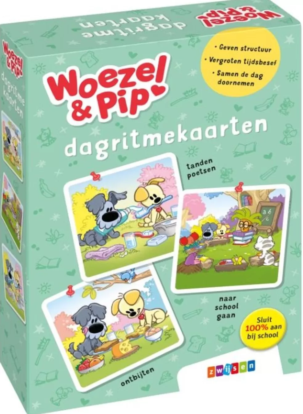 Woezel & Pip Sinterklaas Cadeau 5 - 6 Jaar*Dagritmekaarten