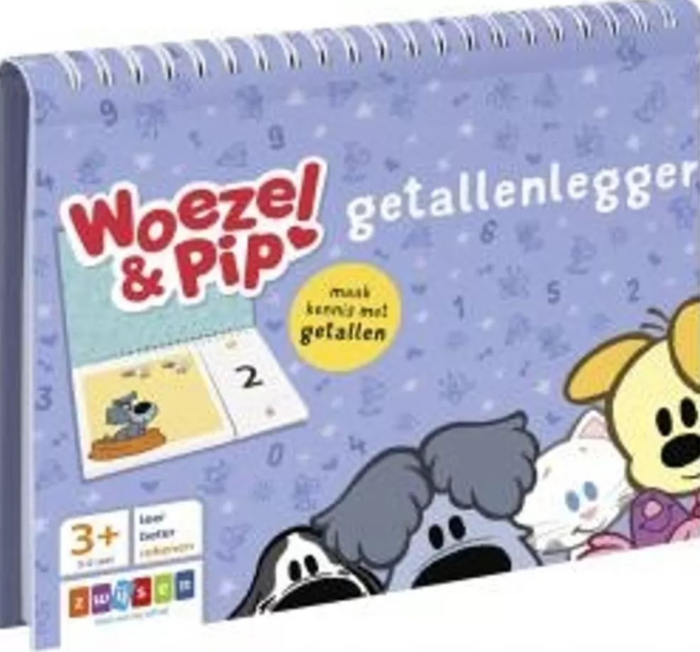 Woezel & Pip Sinterklaas Cadeau 5 - 6 Jaar*Getallenlegger