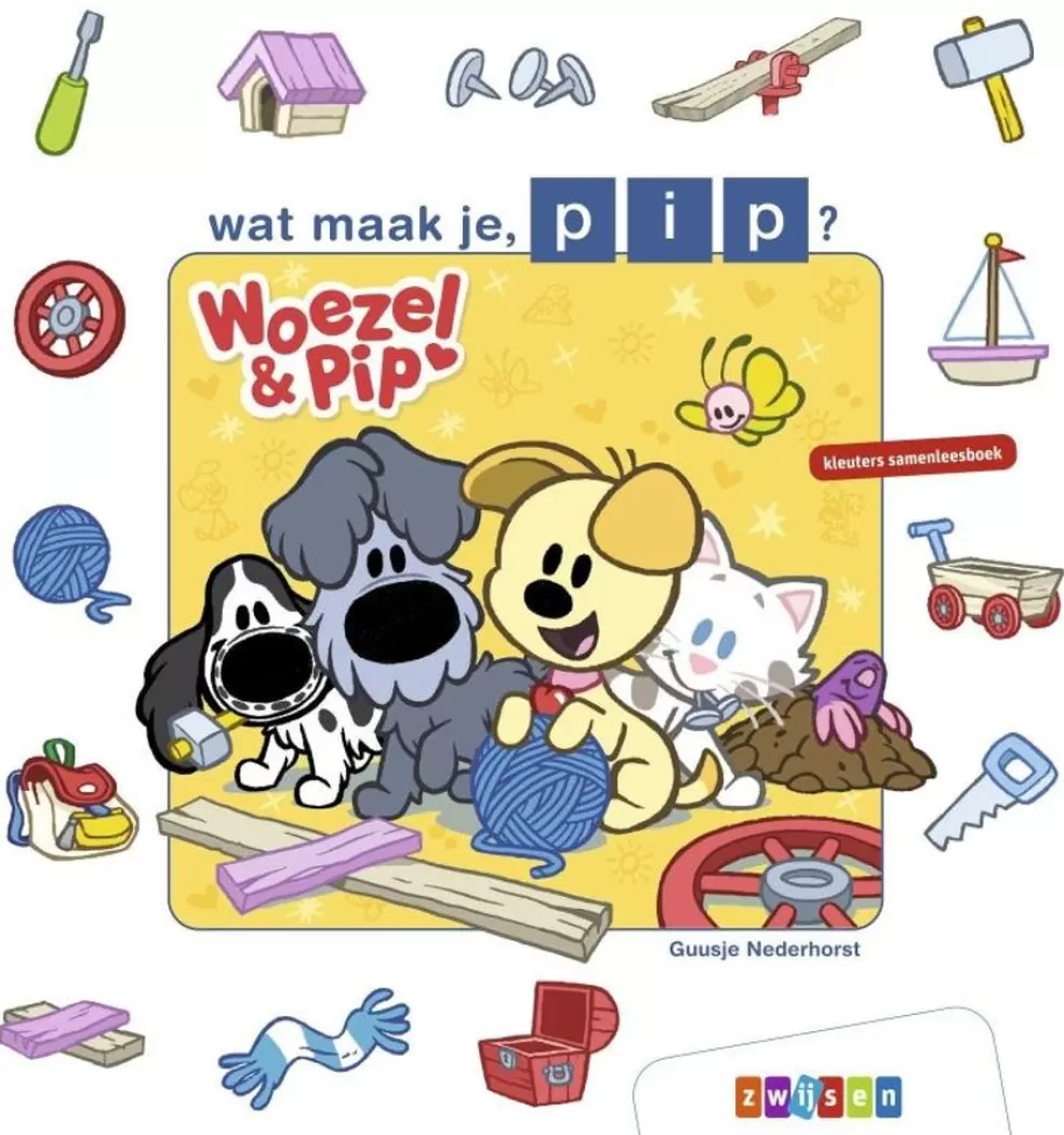 Woezel & Pip Sinterklaas Cadeau 3 - 4 Jaar*Samenleesboek - Wat Maak Je Pip?