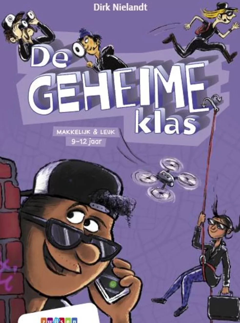 Zwijsen Sinterklaas Cadeau 11 - 12 Jaar* Dyslexie Leesboek - De Geheime Klas (Avi - M4)