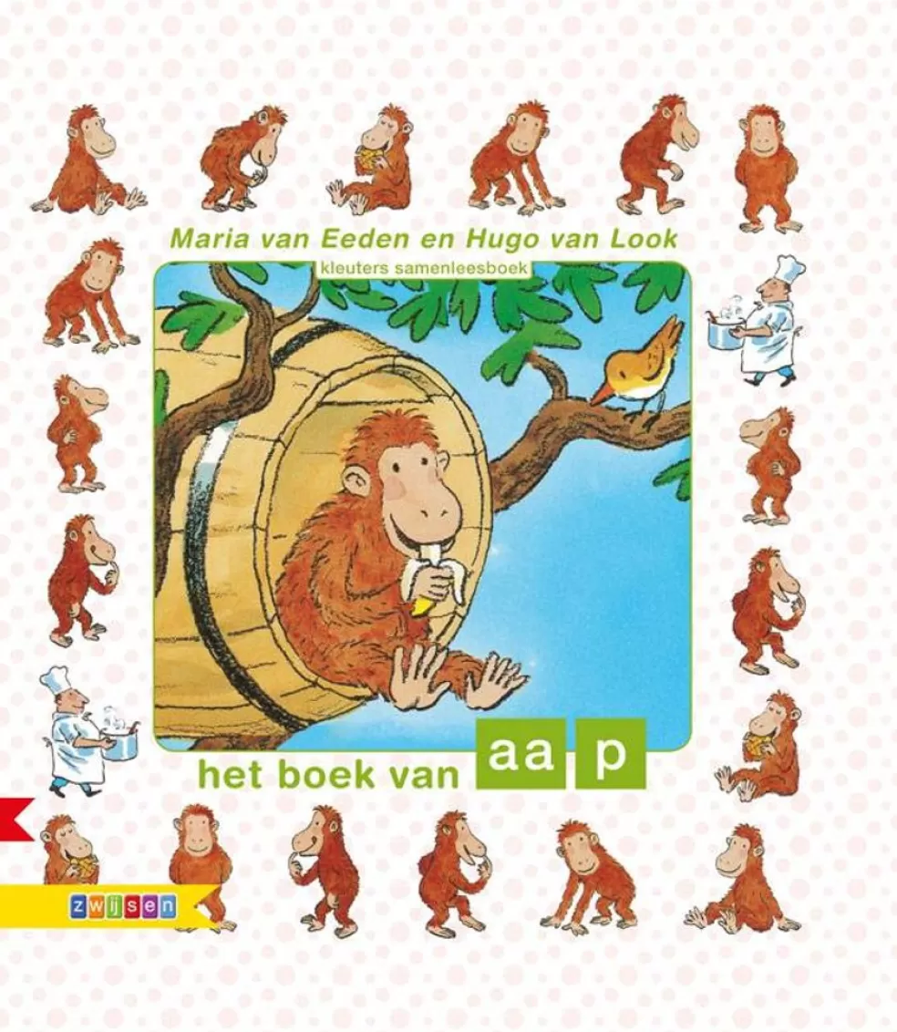 Zwijsen Sinterklaas Cadeau 5 - 6 Jaar* Kleuter Samenleesboek - Het Boek Van Aap