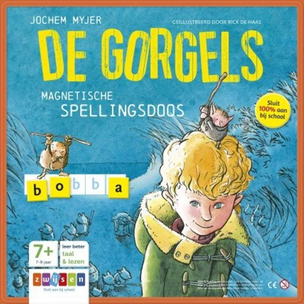 Zwijsen Sinterklaas Cadeau 9 - 10 Jaar* Magnetische Spellingsdoos, De Gorgels