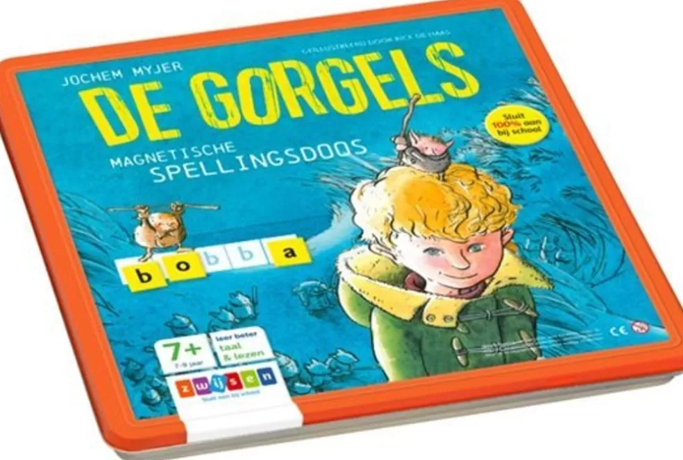 Zwijsen Sinterklaas Cadeau 9 - 10 Jaar* Magnetische Spellingsdoos, De Gorgels