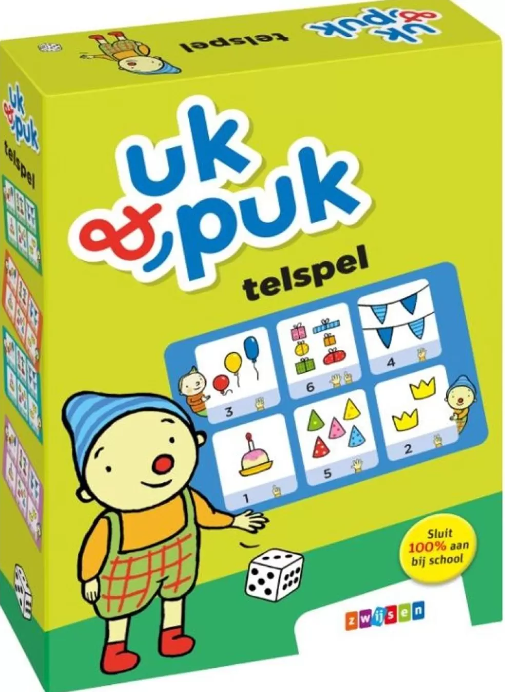 Zwijsen Sinterklaas Cadeau 5 - 6 Jaar* Uk & Puk- Telspel